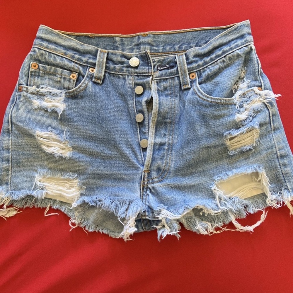 High waisted shorts